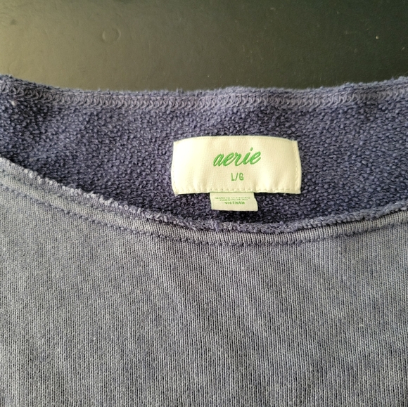 Aerie Off the Shoulder Sweatshirt - Picture 2 of 2